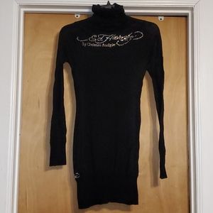 Ed Hardy turtle neck sweater